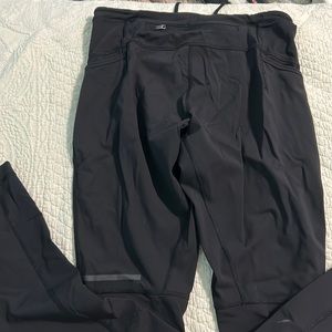 lululemon- Black leggings with zipper pocket